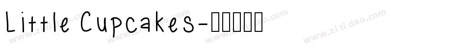 Little Cupcakes字体转换